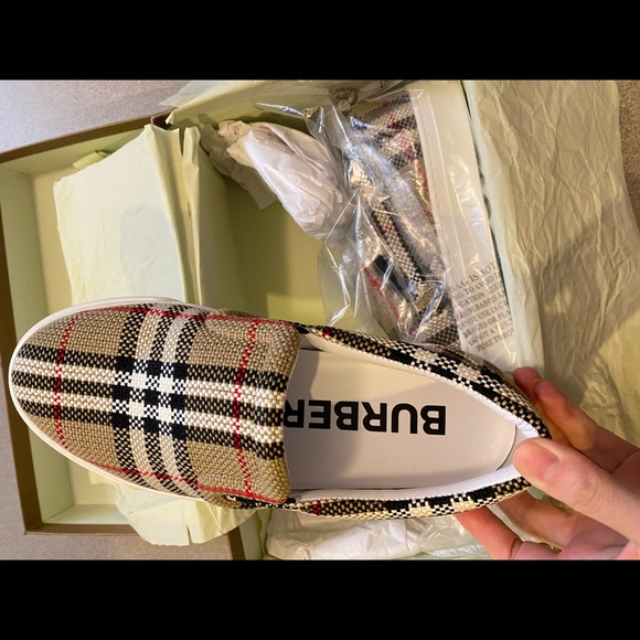 Burberry Slip On Sneaker LF Thompson L Check - Picture 6 of 13